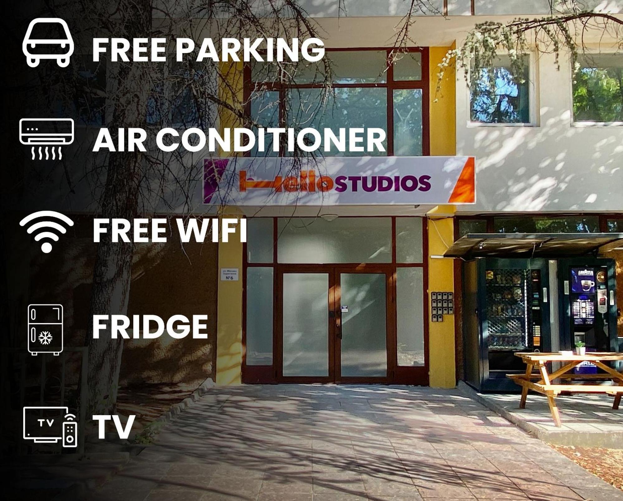 Hello Studios Budget Stays Free Parking & Wifi Stara Zagora Exteriör bild